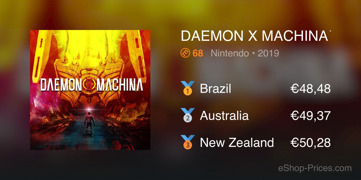 Daemon x machina switch 2024 price