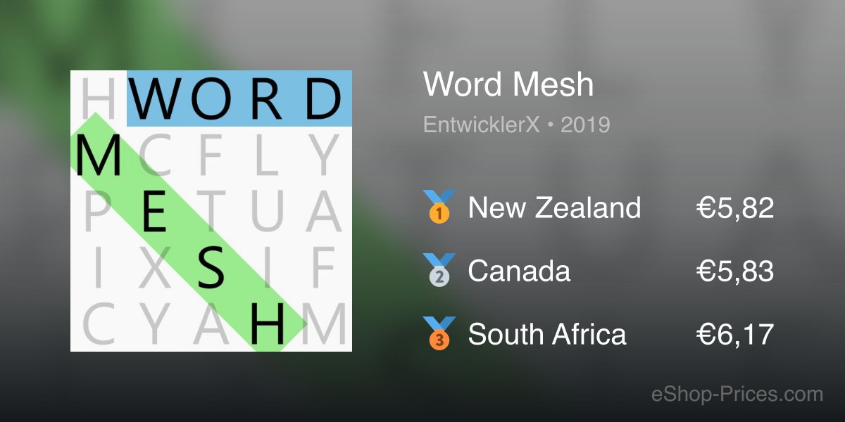 Word Mesh | Cheapest eShop Price