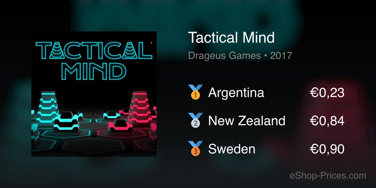 Tactical Mind | Cheapest eShop Price