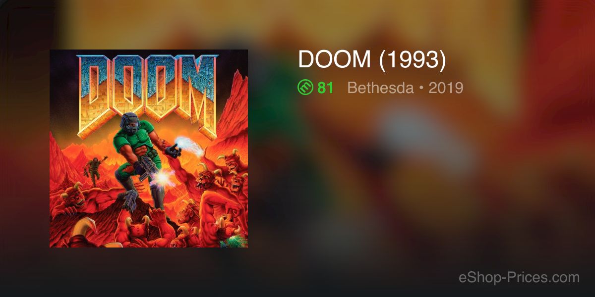 DOOM 1993 on Nintendo Switch