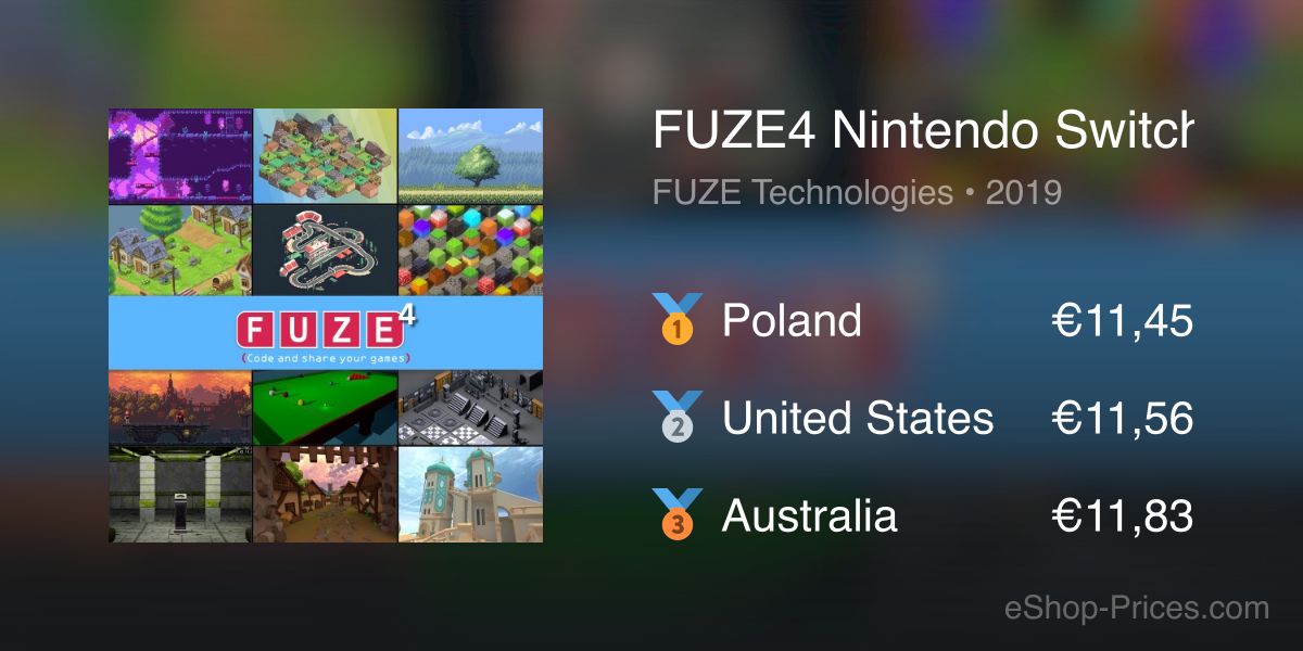 FUZE4 Nintendo Switch | Cheapest eShop Price – Thai Baht