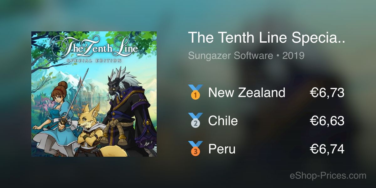 The Tenth Line Special Edition | Cheapest eShop Price