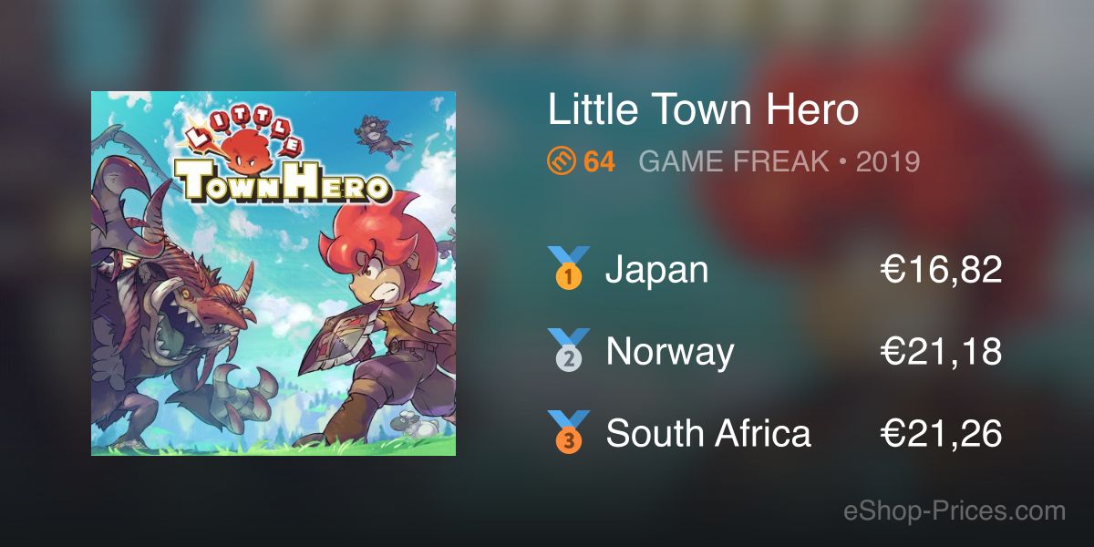 Little town store hero eshop