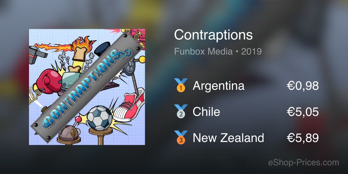 Contraptions | Cheapest eShop Price