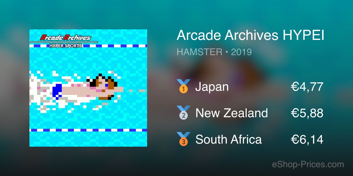 Arcade Archives HYPER SPORTS | Cheapest eShop Price