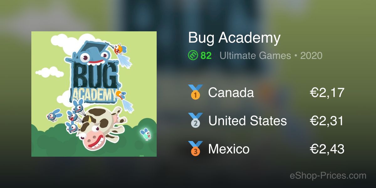 Bug Academy | Cheapest eShop Price – Thai Baht