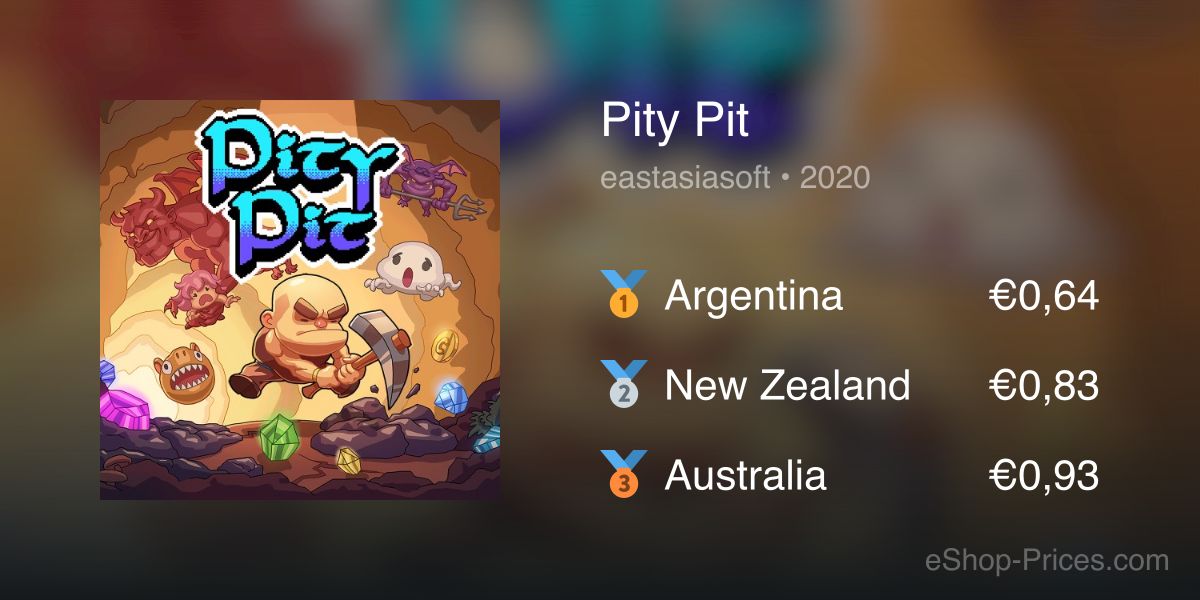 Pity Pit | Cheapest eShop Price
