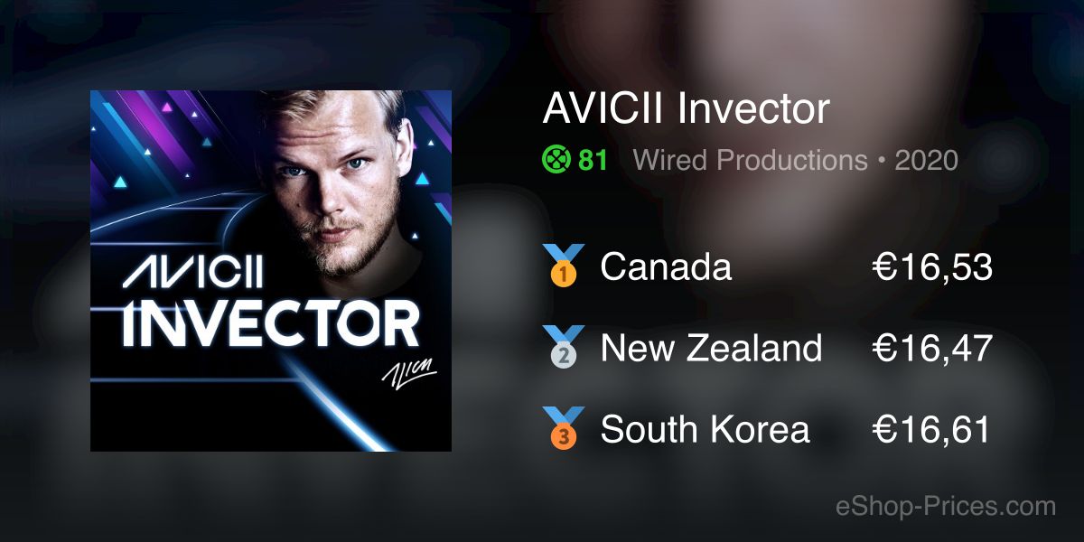 AVICII Invector | Cheapest eShop Price