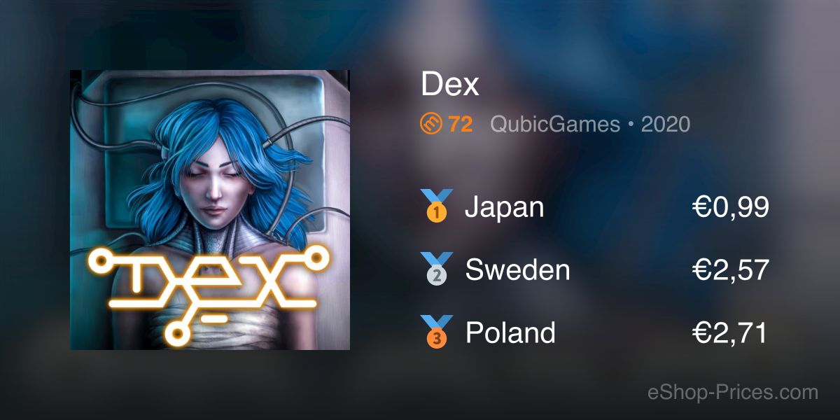 Dex | Cheapest eShop Price