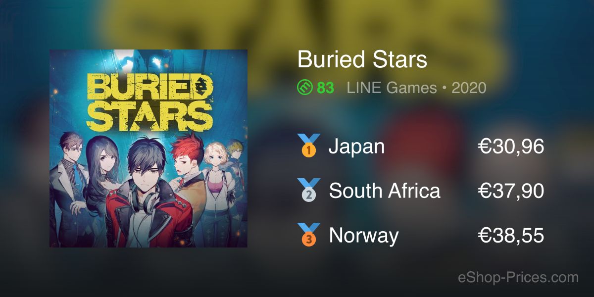 Buried Stars for newest Nintendo Switch