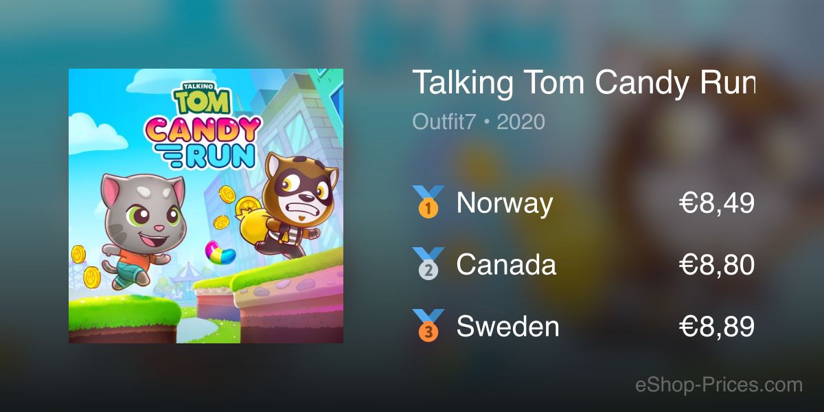 Talking Tom Candy Run for Nintendo Switch - Nintendo Official Site