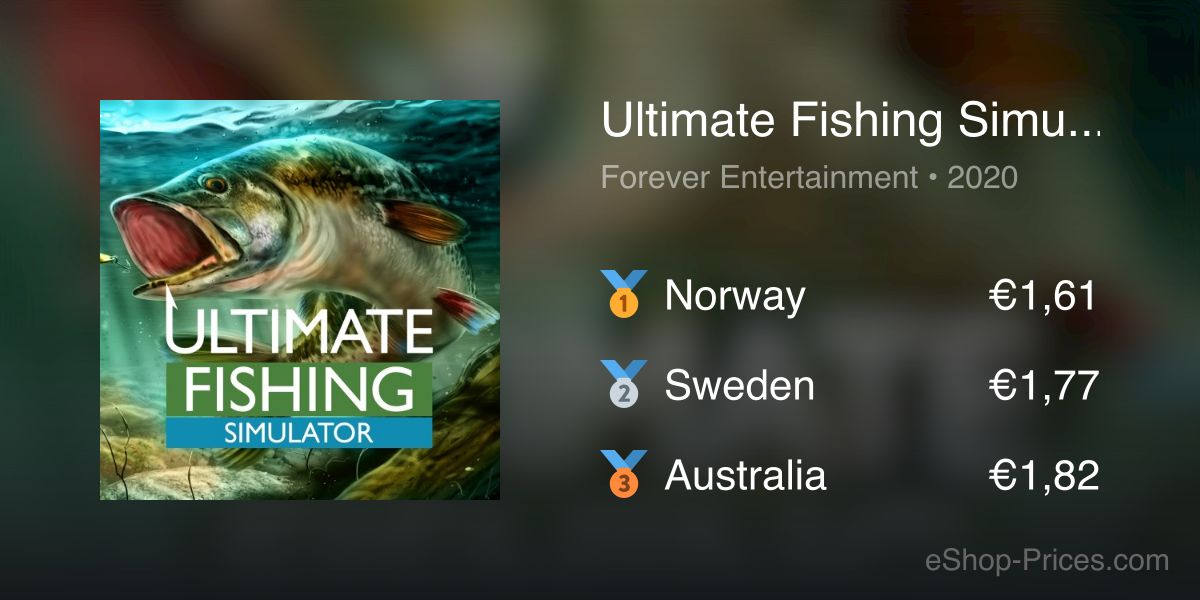 Ultimate Fishing Simulator (Nintendo Switch) eShop › DanPC