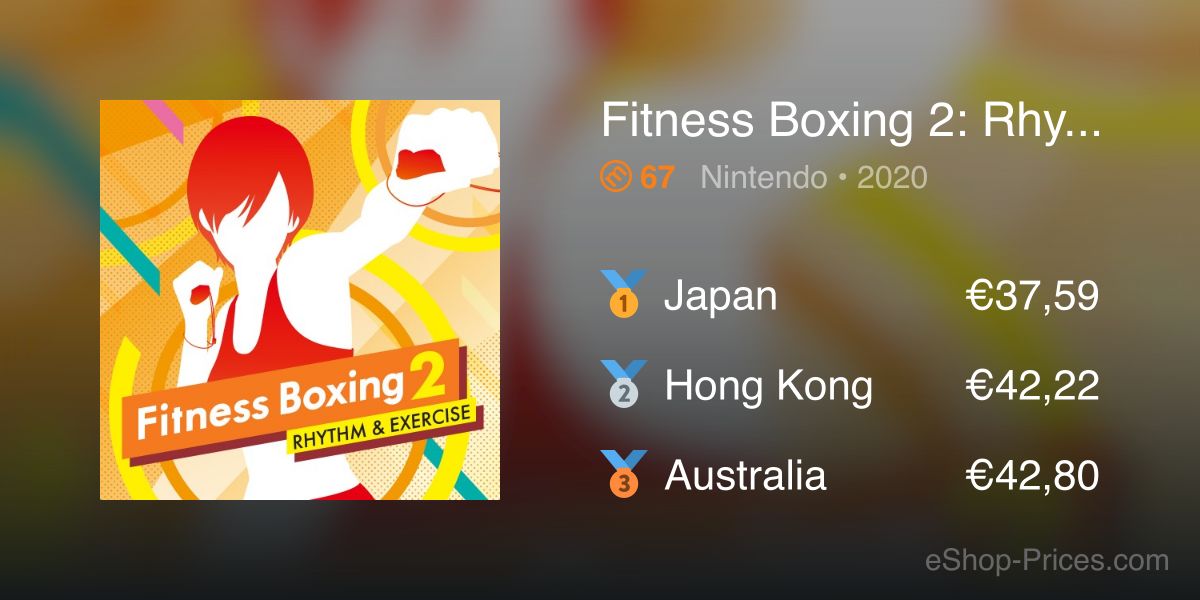 Fitness on Rhythm Switch & Boxing Nintendo 2: Exercise