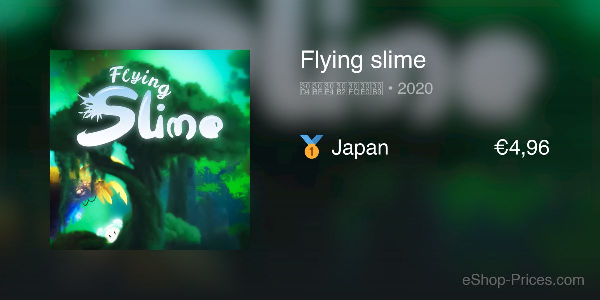 Flying slime | Cheapest eShop Price