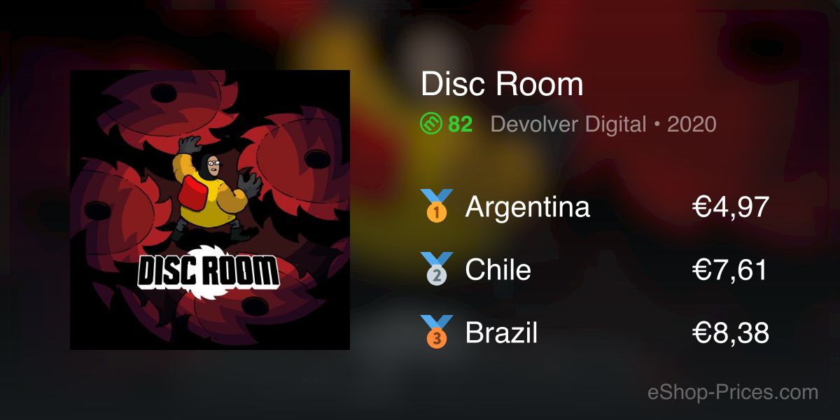 Disc Room | Cheapest eShop Price