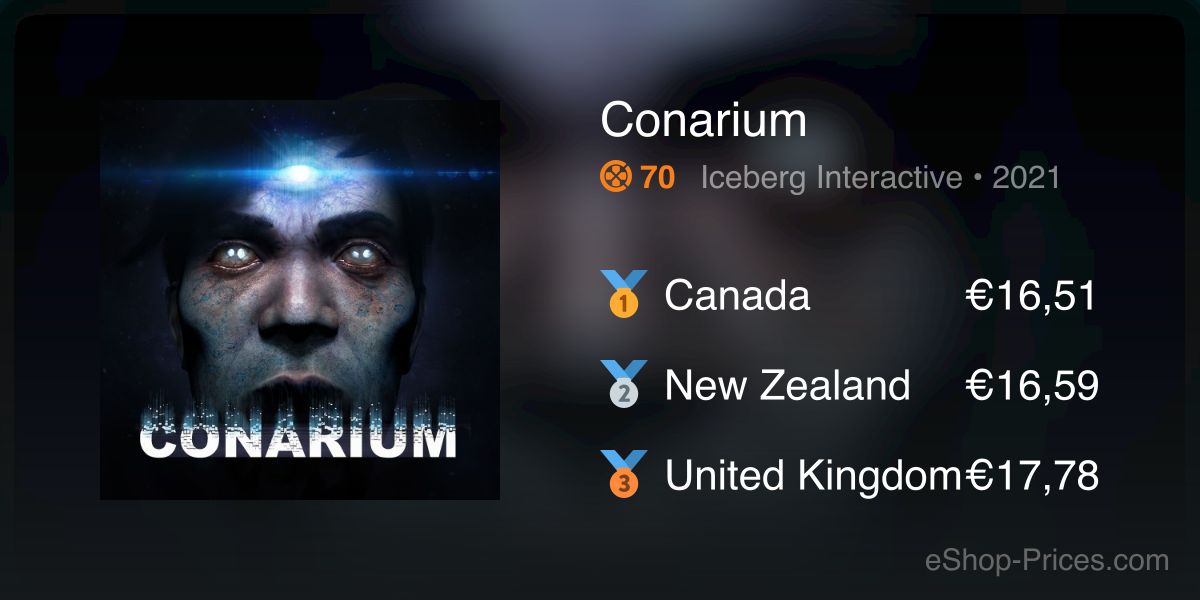 Conarium | Cheapest eShop Price