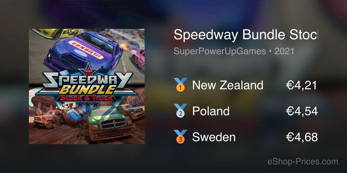 Speedway Bundle Stock & Truck | Cheapest eShop Price