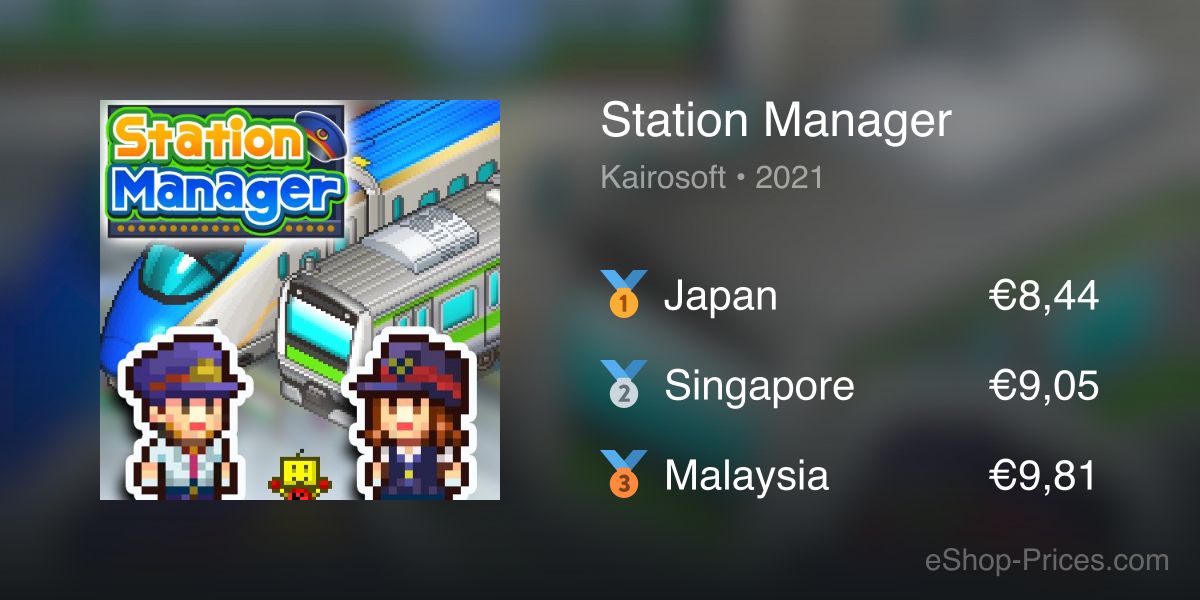 Station Manager | Cheapest eShop Price – Thai Baht