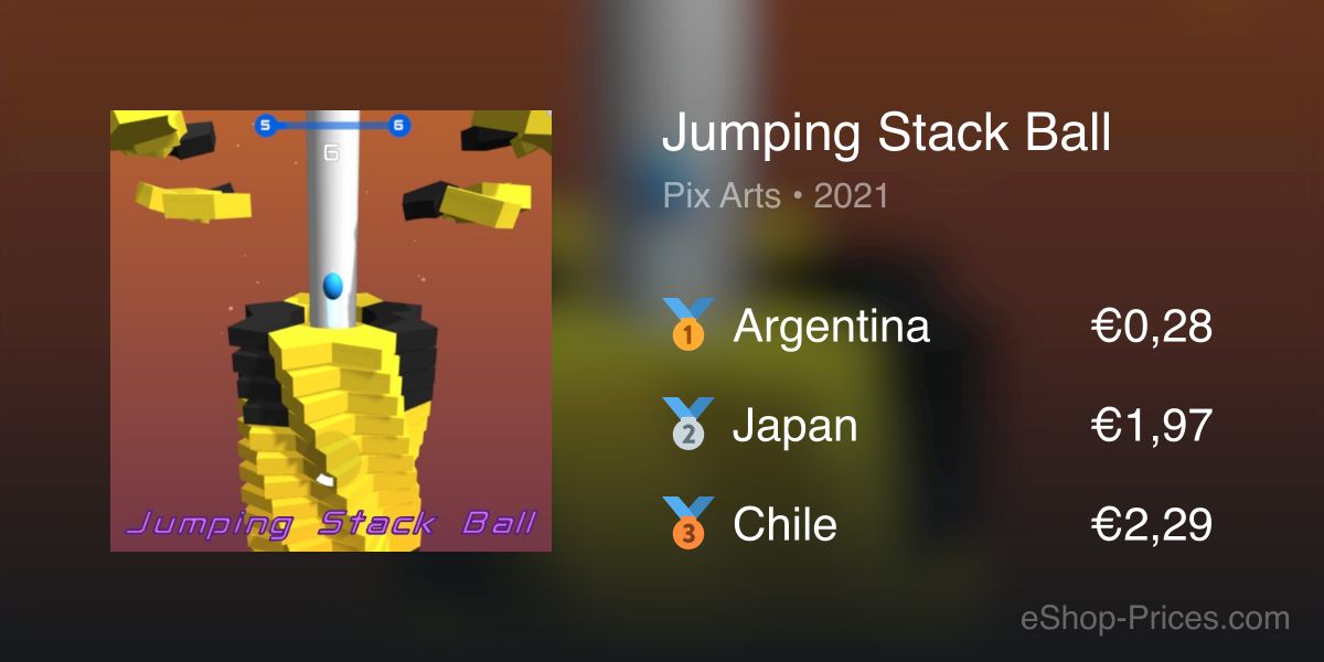 Jumping Stack Ball | Cheapest eShop Price