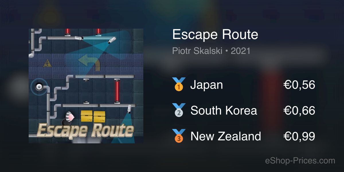 Escape Route | Cheapest eShop Price