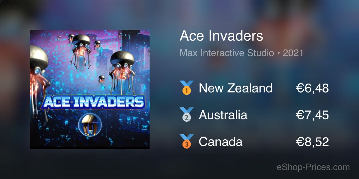 Ace Invaders | Cheapest eShop Price