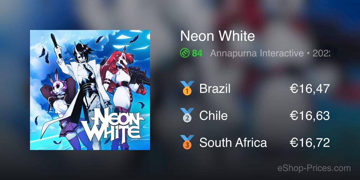 Neon White (2022), Switch eShop Game