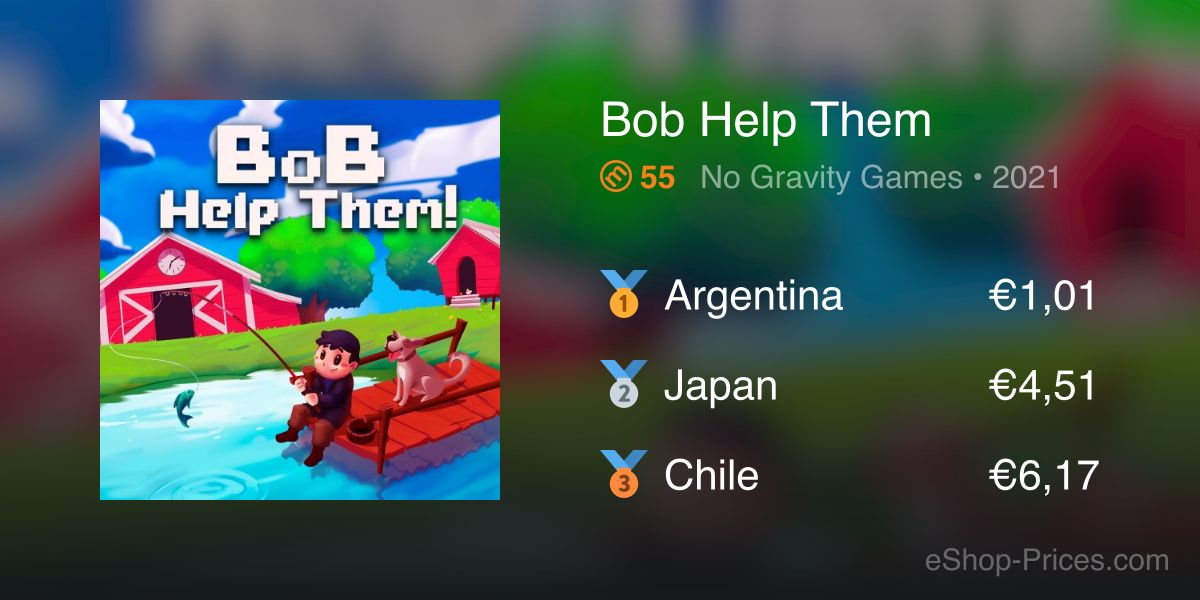 Bob Help Them | Cheapest eShop Price