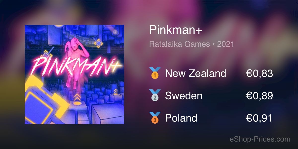 Pinkman+ | Cheapest eShop Price