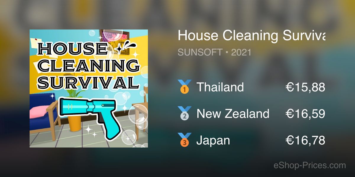 House Cleaning Survival | Cheapest eShop Price
