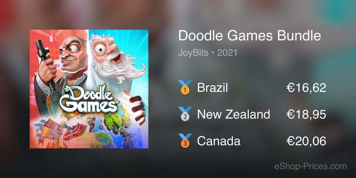 Doodle Games Bundle | Cheapest eShop Price