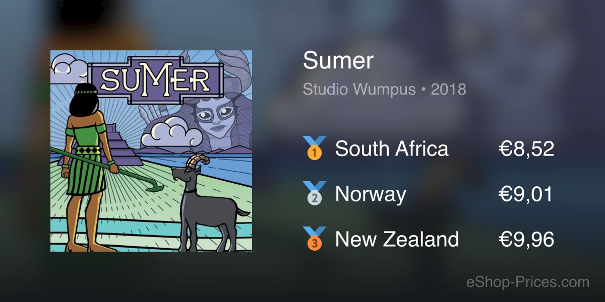 Sumer | Cheapest eShop Price