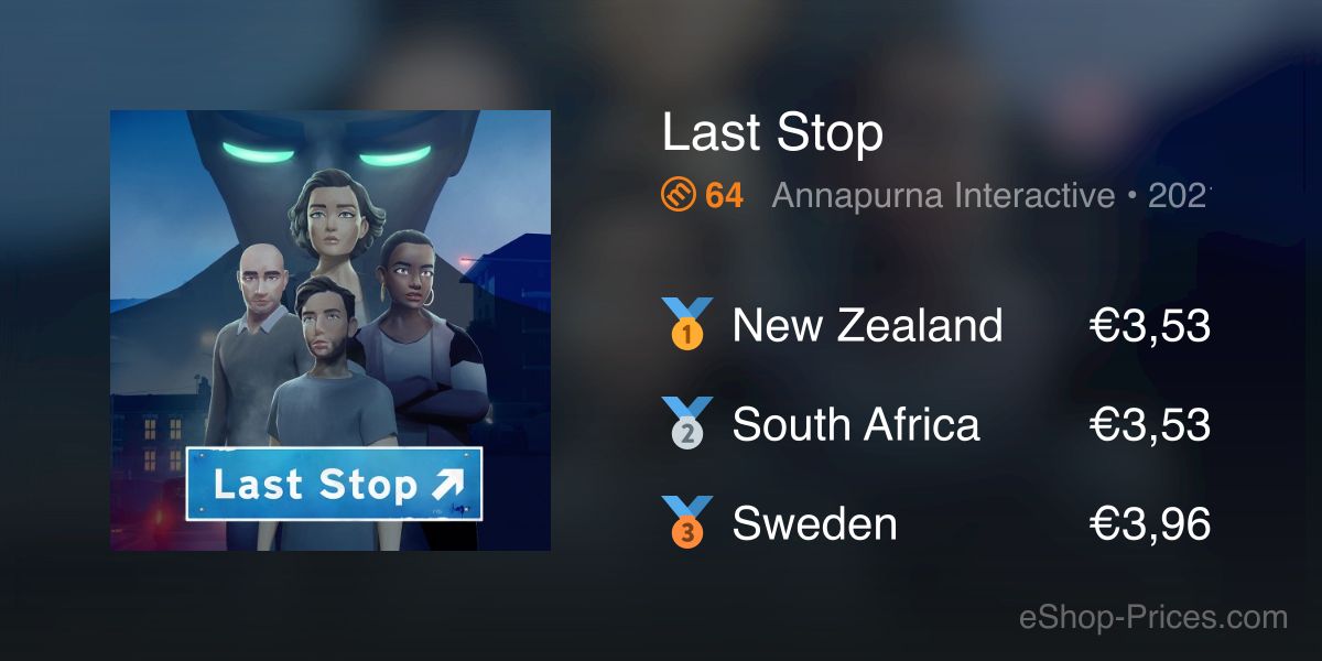 Lasstop Last Stop | Cheapest eShop Price