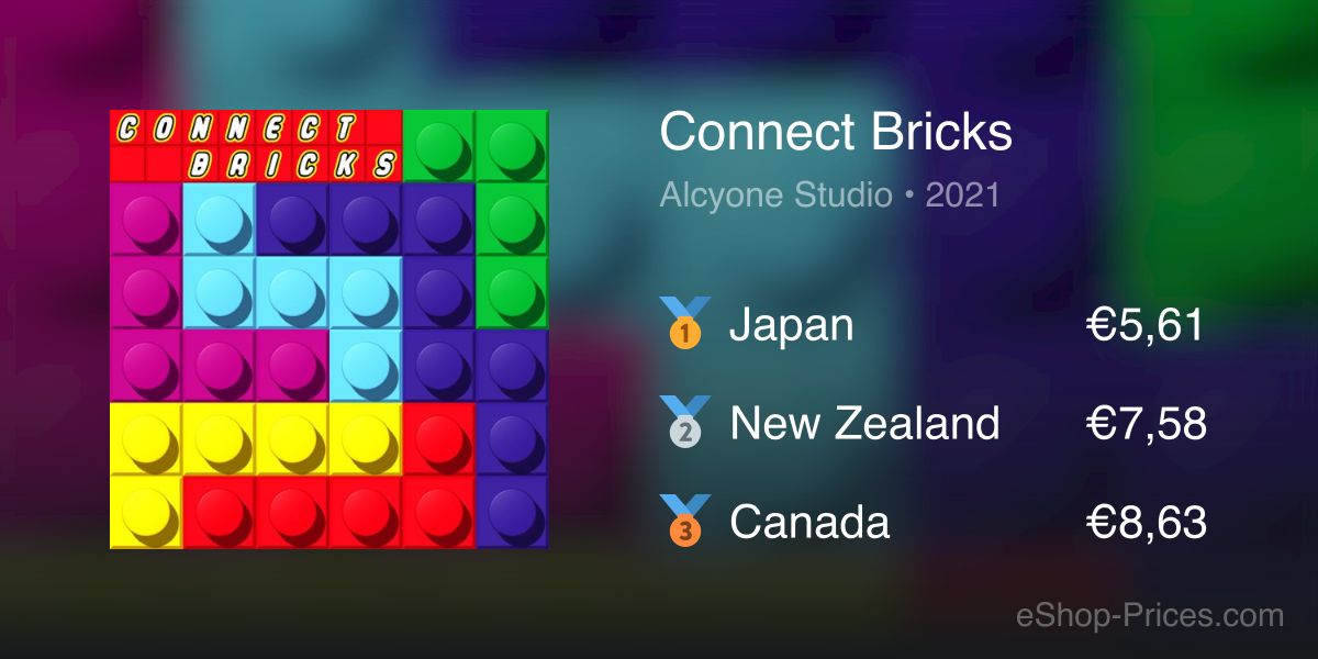 Connect Course Bricks Connect Bricks | Cheapest eShop Price