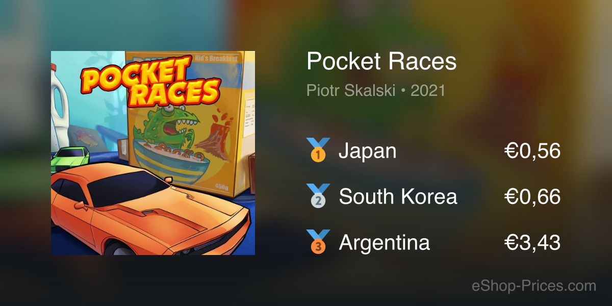 Pocket Races | Cheapest eShop Price