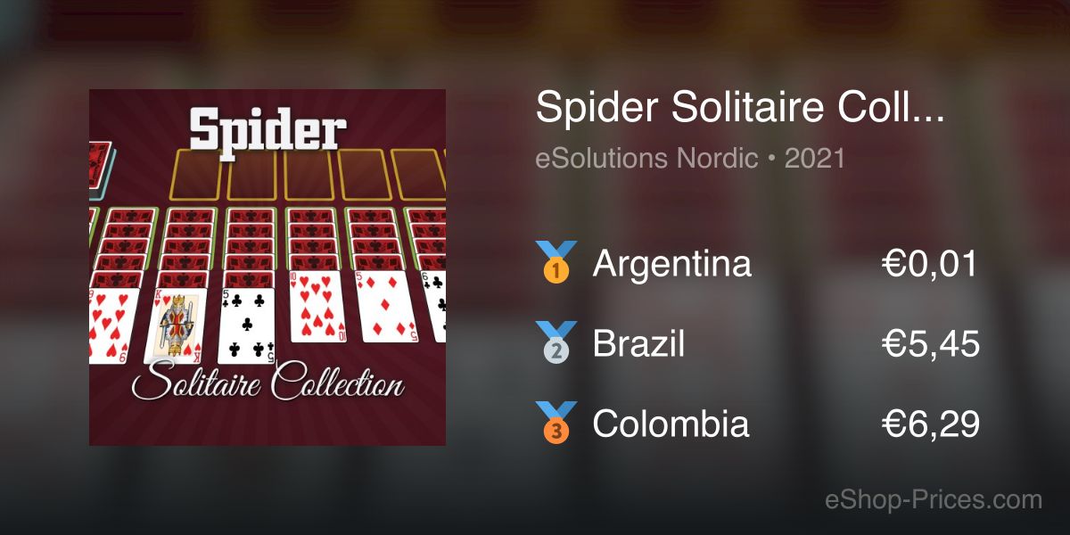 Spider Solitaire Collection for Nintendo Switch - Nintendo