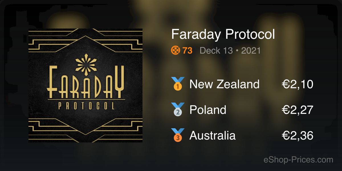 Faraday Protocol | Cheapest eShop Price