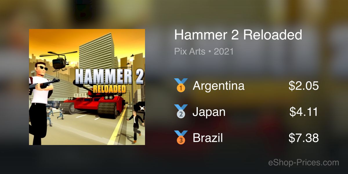 Hammer 2 Reloaded on Nintendo Switch – Singapore Dollar