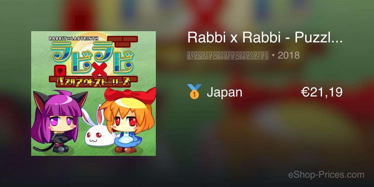 Rabbi x Rabbi - Puzzle Out Stories - | Cheapest eShop Price