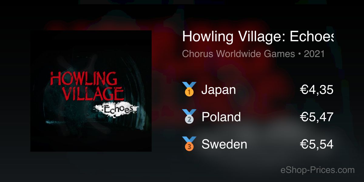 Howling Village: Echoes | Cheapest eShop Price