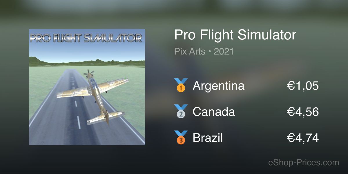 Pro Flight Simulator | Cheapest eShop Price