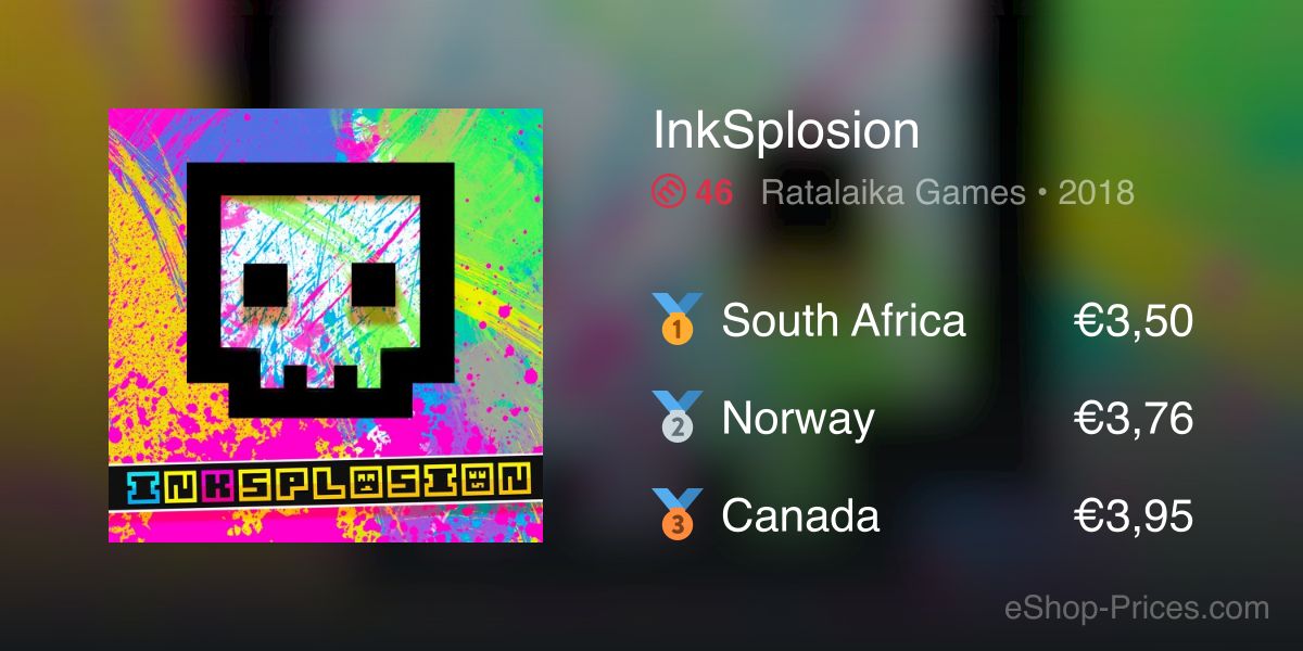 InkSplosion | Cheapest eShop Price