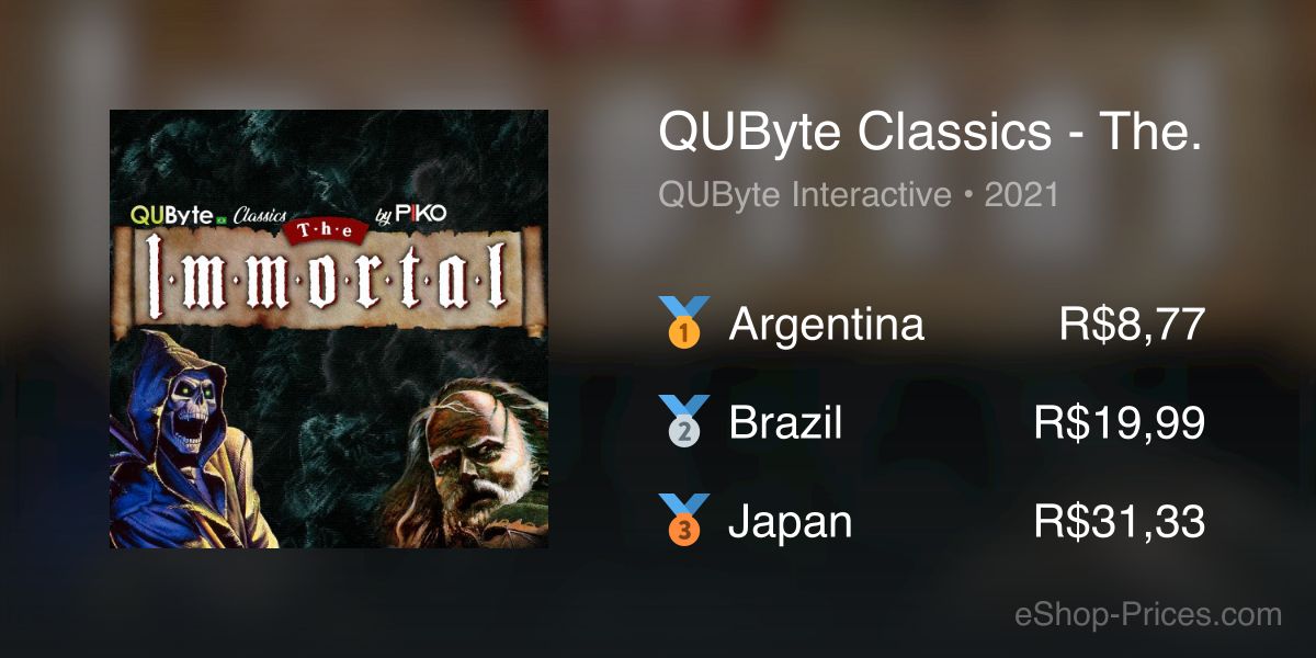 QUByte Classics - The Immortal by PIKO for Nintendo Switch - Nintendo  Official Site