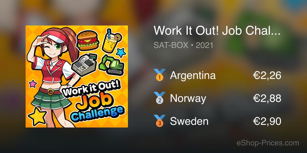 Work It Out! Job Challenge