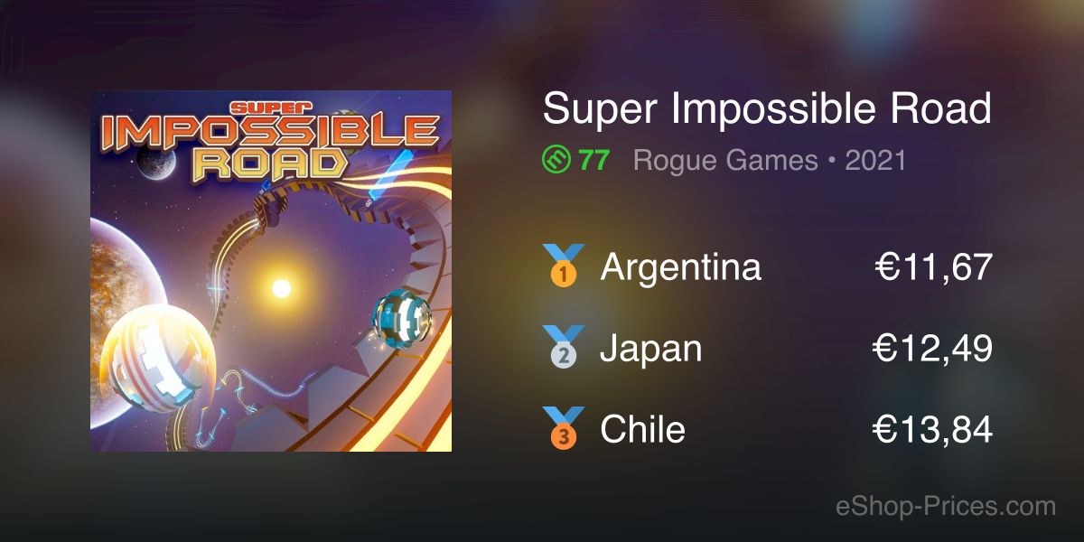 Super Impossible Road | Cheapest eShop Price