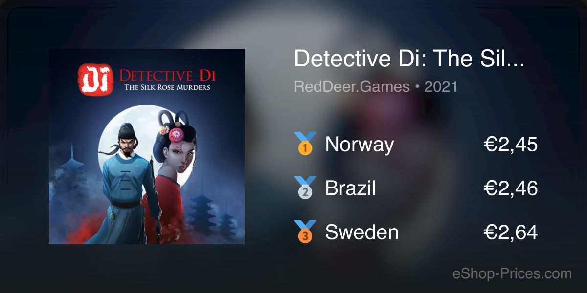 Detective Di: The Silk Rose Murders, Giochi scaricabili per Nintendo  Switch, Giochi