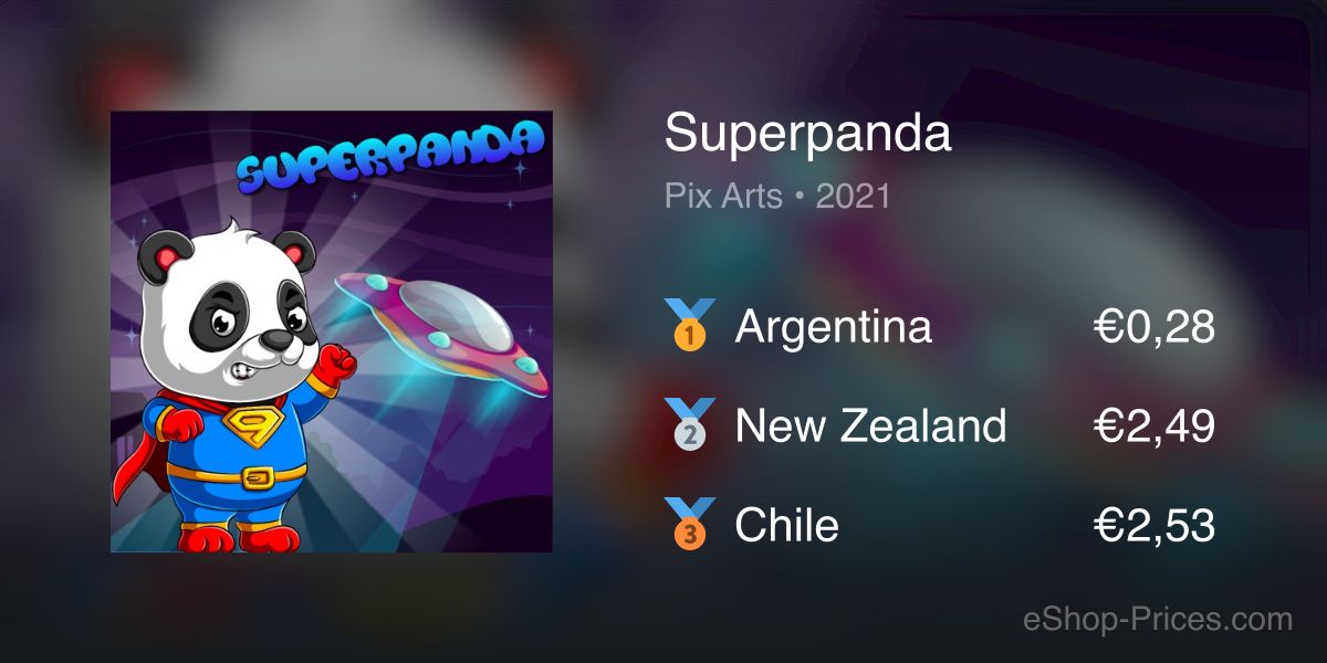Superpanda | Cheapest eShop Price