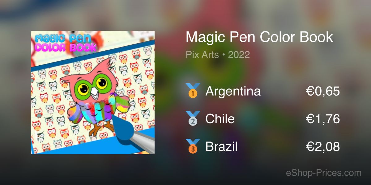 Magic Pen Color Book