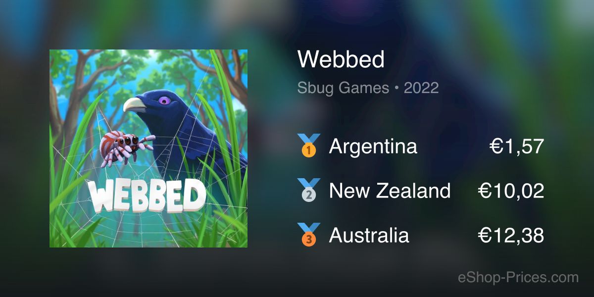 Webbed | Cheapest eShop Price