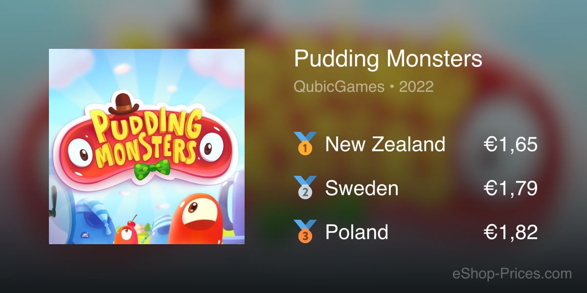Pudding Monsters | Cheapest eShop Price