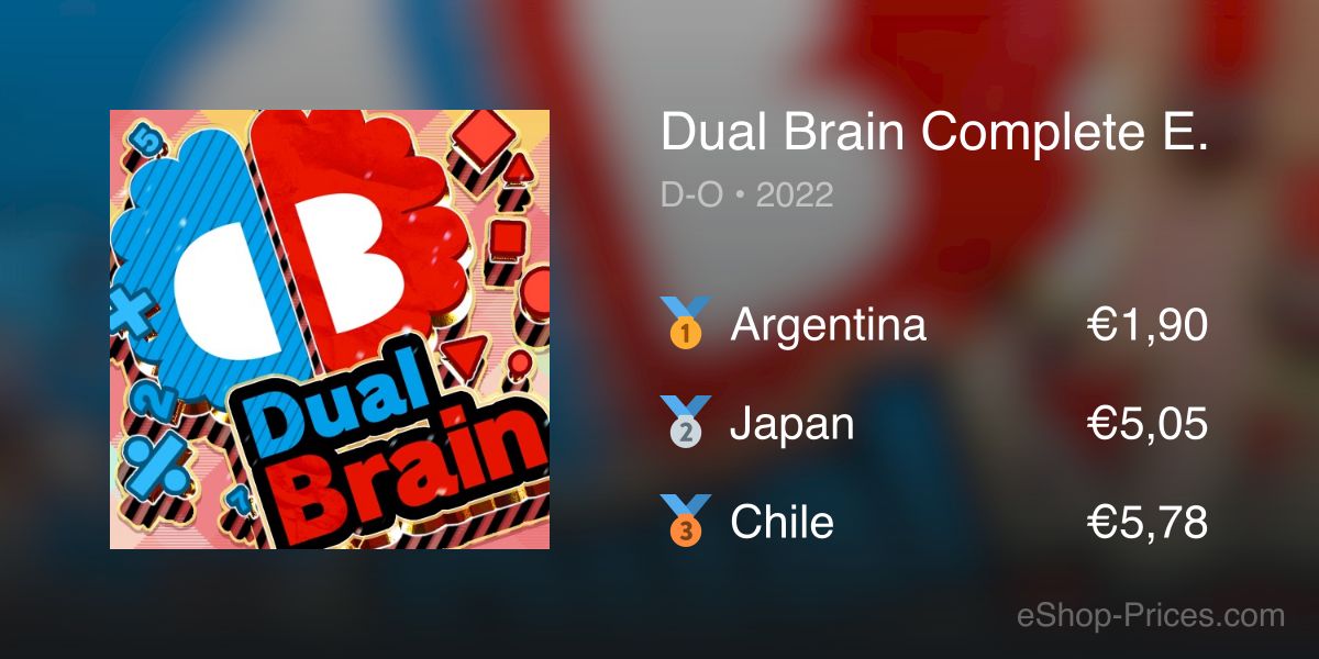 Dual Brain Complete Edition | Cheapest eShop Price
